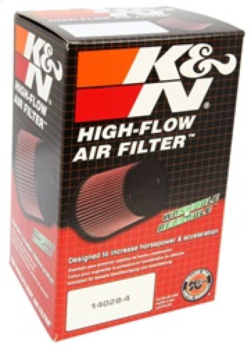 K&N Filter Universal Rubber Filter 3  Flange 4 1/2 Base inch 3 1/2 inch Top 5 3/4 inch Height K&N Engineering