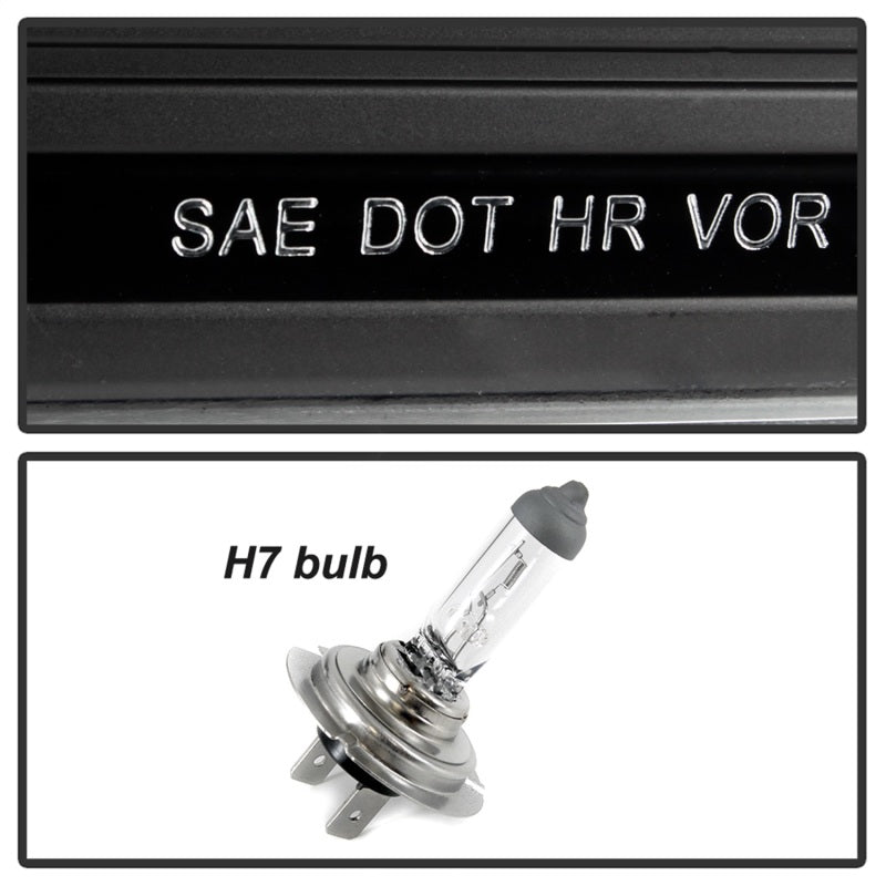 xTune 14-15 GMC Sierra 1500 OEM Style Halogen Headlights - Black (HD-JH-GS14-AM-BK) SPYDER