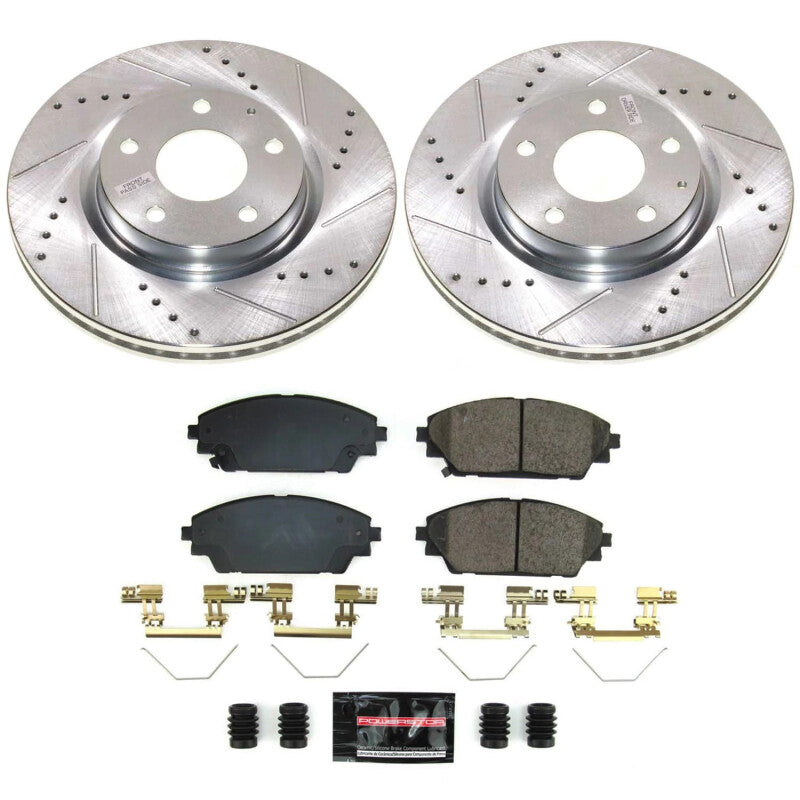 Power Stop 20-22 Mazda CX-30 Front Z23 Evolution Brake Kit PowerStop