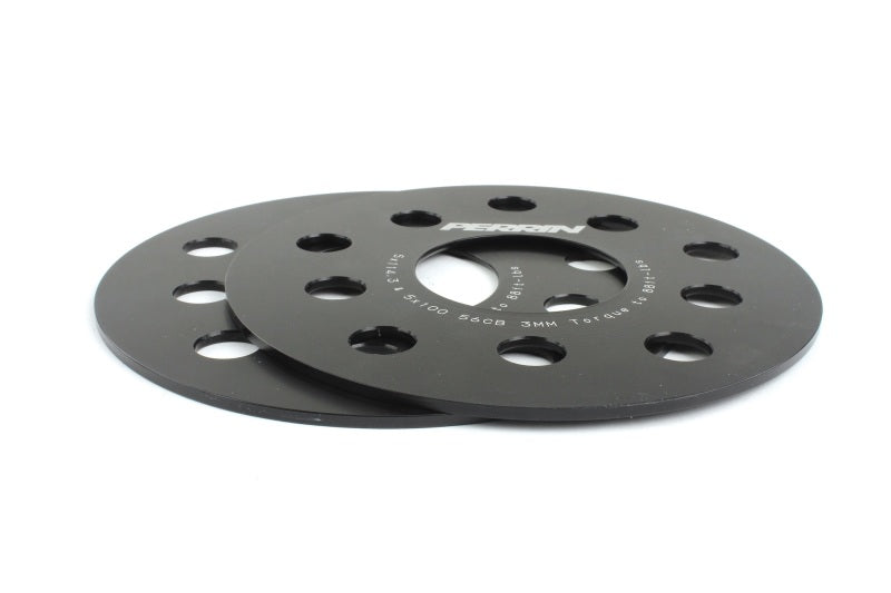 Perrin Subaru 5x114.3/5x100 3mm Slip-On Wheel Spacers - w/ 56mm Hubs (No Studs) Perrin Performance
