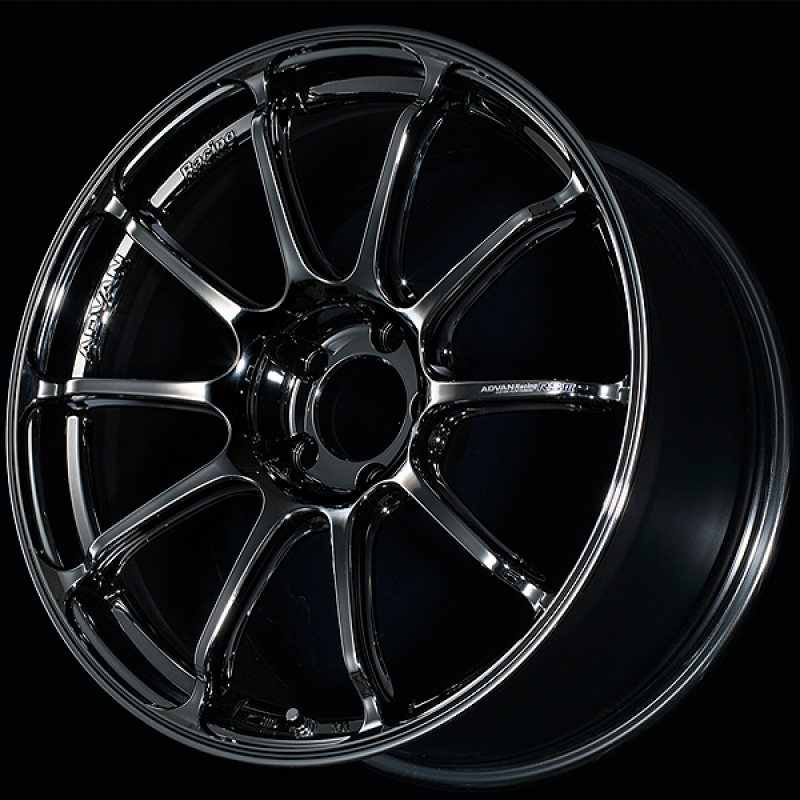 ADVAN Racing RSIII 19x9.5 +38 5x112 Wheel - Black Chrome - YA39J38MSBK