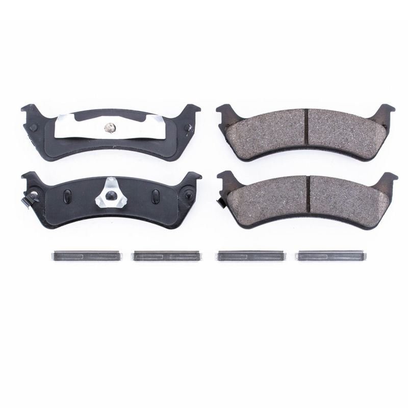 Power Stop 01-03 Ford Explorer Sport Rear Z17 Evolution Ceramic Brake Pads w/Hardware PowerStop