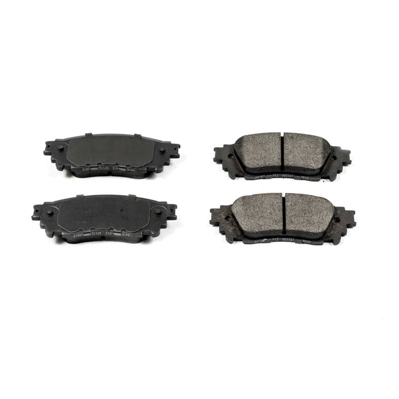 Power Stop 15-17 Lexus NX200t Rear Z16 Evolution Ceramic Brake Pads PowerStop