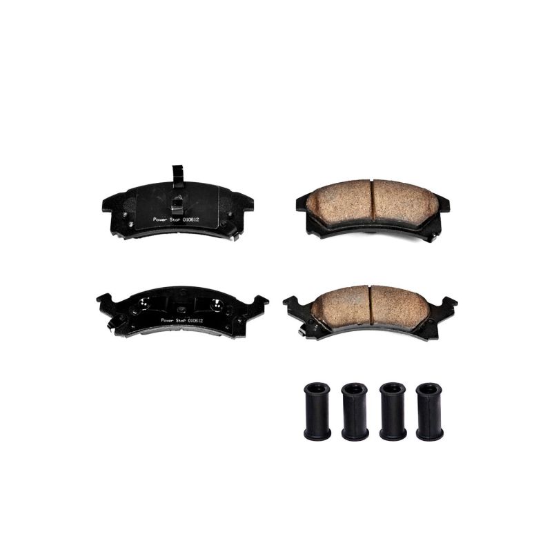 Power Stop 96-98 Buick Skylark Front Z17 Evolution Ceramic Brake Pads w/Hardware PowerStop