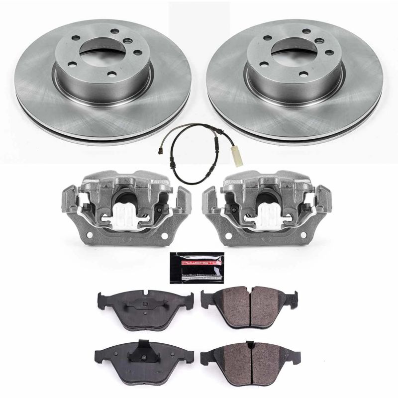 Power Stop 13-15 BMW X1 Front Autospecialty Brake Kit w/Calipers PowerStop