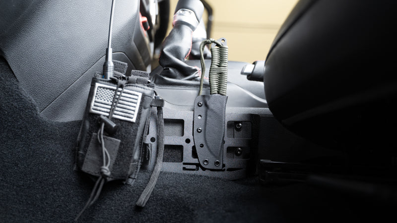 DV8 Offroad 18-25 Jeep Wrangler Center Console Molle Panels CCJL-01