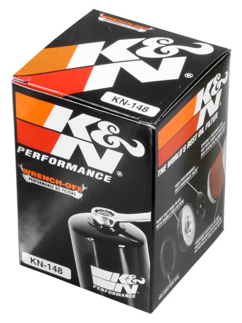K&N 01-12 Yamaha FJR 1300/1300A/1300AE/1300AS 2.688in OD x 3.813in H Oil Filter K&N Engineering