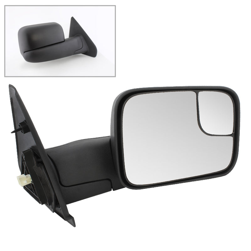 Xtune Dodge Ram 02-09 Manual Extendable Power Heated Adjust Mirror Right MIR-DRAM02-PW-R SPYDER