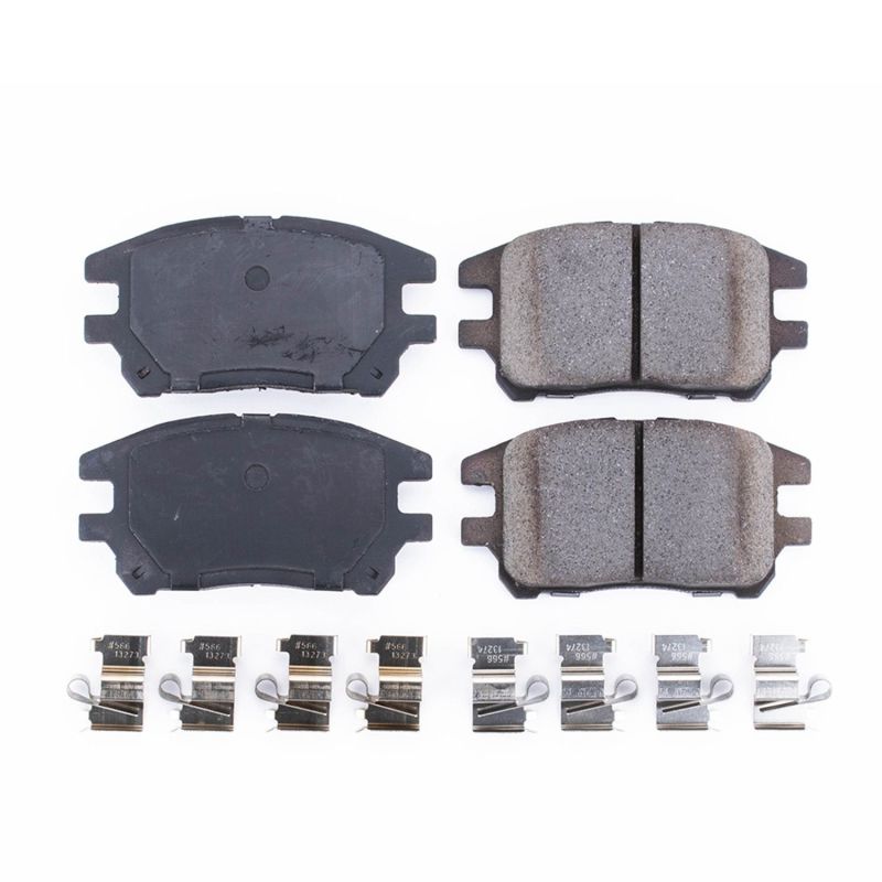 Power Stop 02-03 Lexus RX300 Front Z17 Evolution Ceramic Brake Pads w/Hardware PowerStop