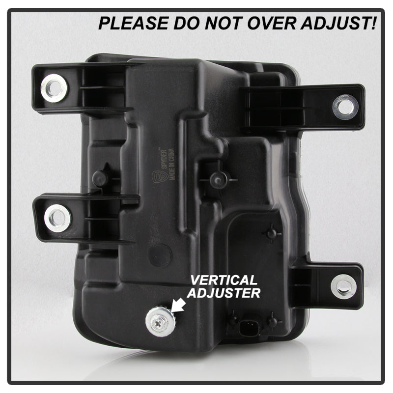 Spyder 16-18 Chevy Silverado 1500 OEM Style Full LED Fog Light w/Switch - Clear (FL-CSIL16-LED-C) SPYDER