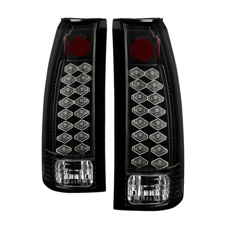Spyder Chevy C/K Series 1500 88-98/Blazer 92-94 LED Tail Lights Blk ALT-YD-CCK88-LED-BK SPYDER