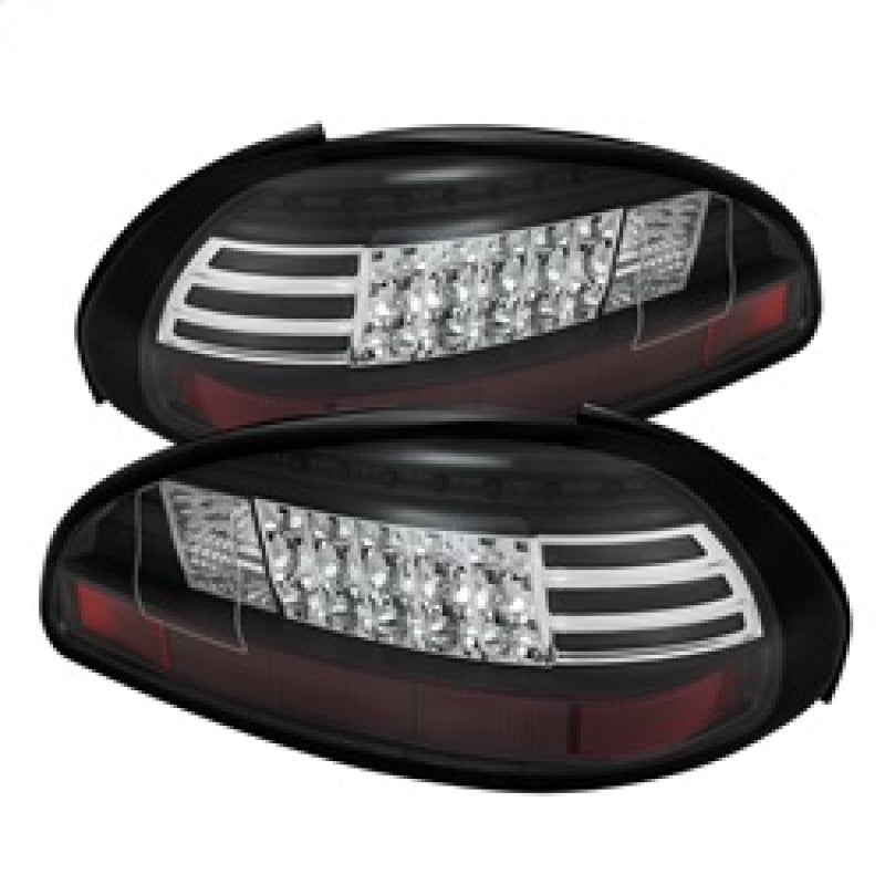 Spyder Pontiac Grand Prix 97-03 LED Tail Lights Black ALT-YD-PGP97-LED-BK SPYDER
