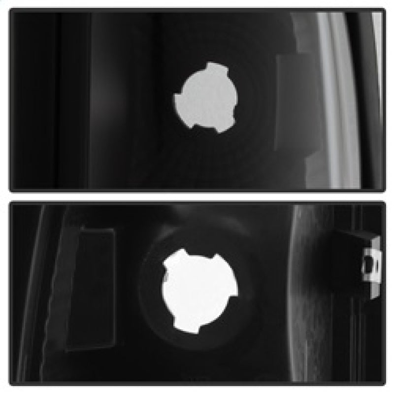 Xtune Dodge Ram 1500/2500/3500 94-01 Euro Style Tail Lights Black ALT-ON-DRAM94-BK SPYDER