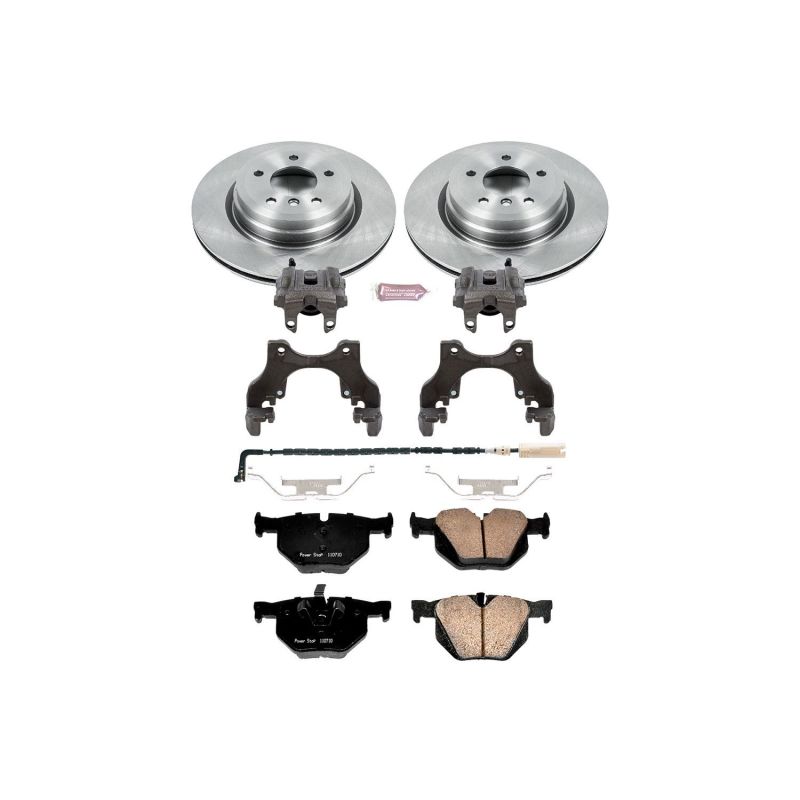 Power Stop 2006 BMW 330i Rear Autospecialty Brake Kit w/Calipers PowerStop