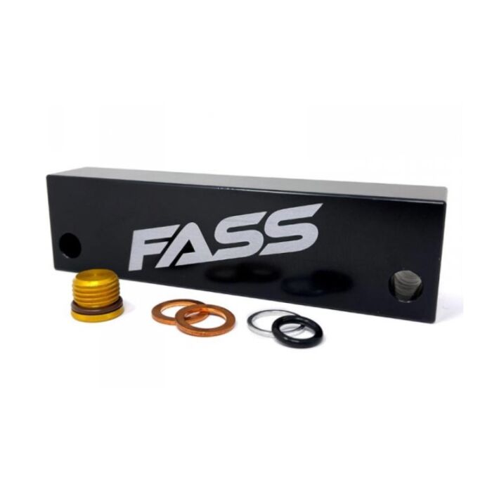 FASS Fuel Systems 19-22 Cummins 6.7L Fuel Filter Housing Delete Kit CFHD-1003K