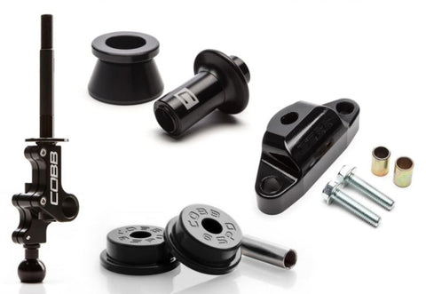 COBB Subaru STI 6MT Stage 2 Drivetrain Package - White/Stealth Black 215X02-W-BK