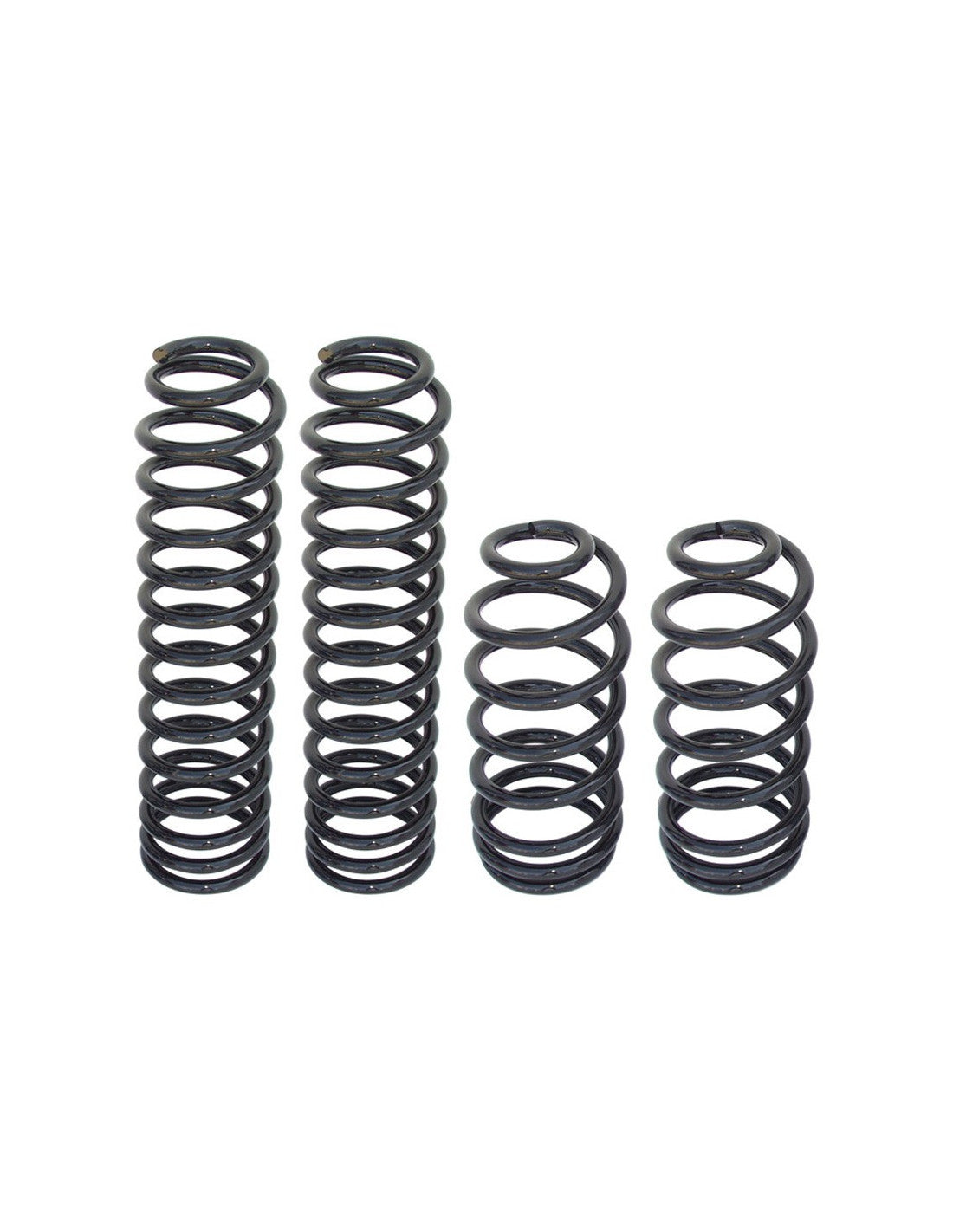 RockJock TJ 4in Lift Coil Spring Front/Rear Set of 4