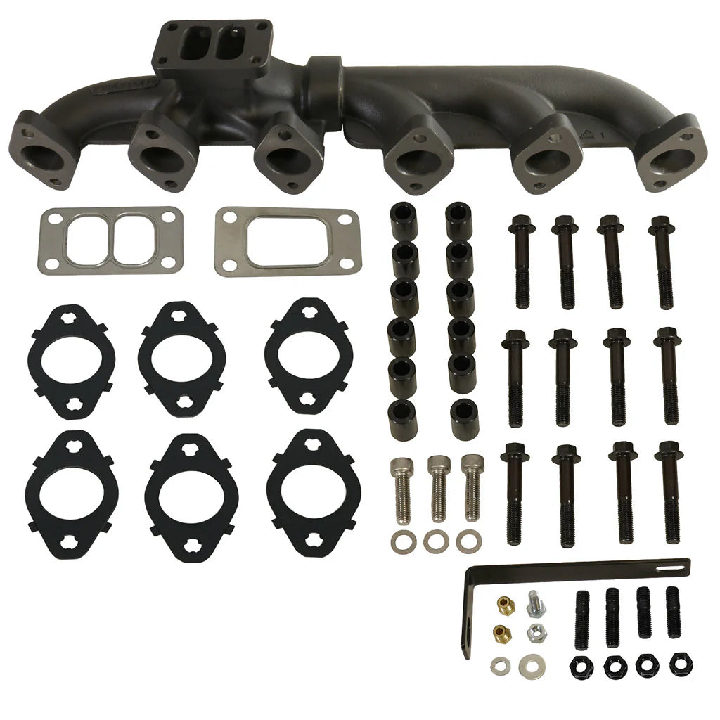 BD Diesel EXHAUST MANIFOLD KIT STOCK MOUNT DODGE 5.9L CUMMINS 2003-2007-1046087