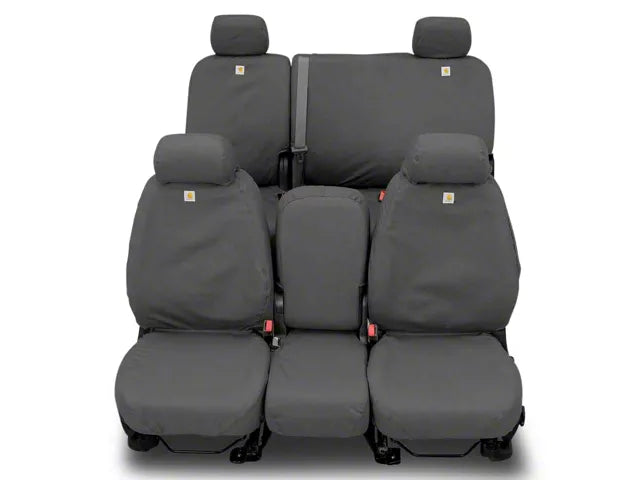 Covercraft 02-03 Dodge Ram Carhartt SeatSaver Custom Front Row Seat Covers - Gravel