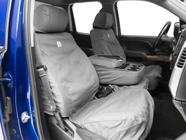 Covercraft 03-06 Chevrolet/GMC Silverado Waterproof Polyester SeatSaverFront Row Seat Covers - Grey