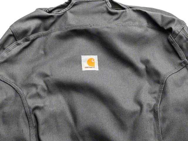 Covercraft 14-18 Dodge Ram Carhartt SeatSaver Custom Front Row Seat Covers - Gravel