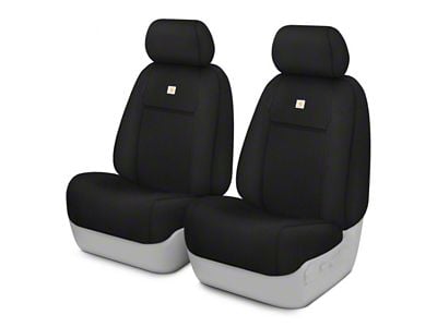 Covercraft 18-23 Jeep Wrangler Carhartt Super Dux SeatSaver Custom Front Row Seat Covers - Black