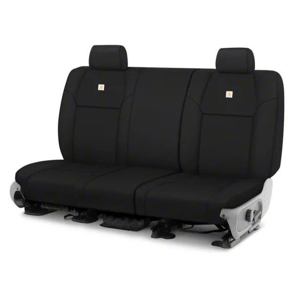 Covercraft 18-24 Jeep Wrangler Carhartt Super Dux PrecisionFit Custom Second Row Seat Covers - Black