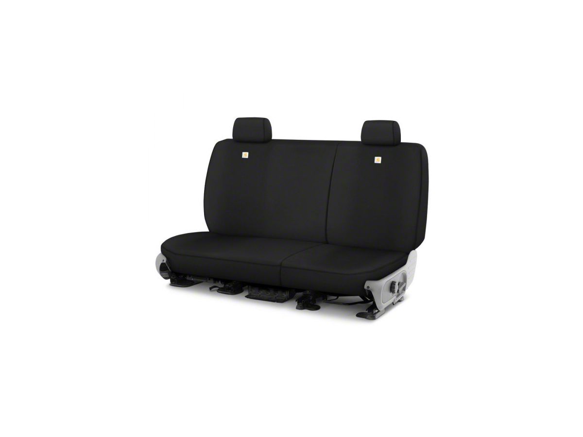 Covercraft 11 Jeep Wrangler Carhartt Super Dux SeatSaver Custom Front Row Seat Covers - Black