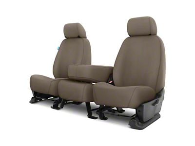 Covercraft 09-14 Ford F150 Polycotton SeatSaver Custom Front Row Seat Covers - Wet Sand