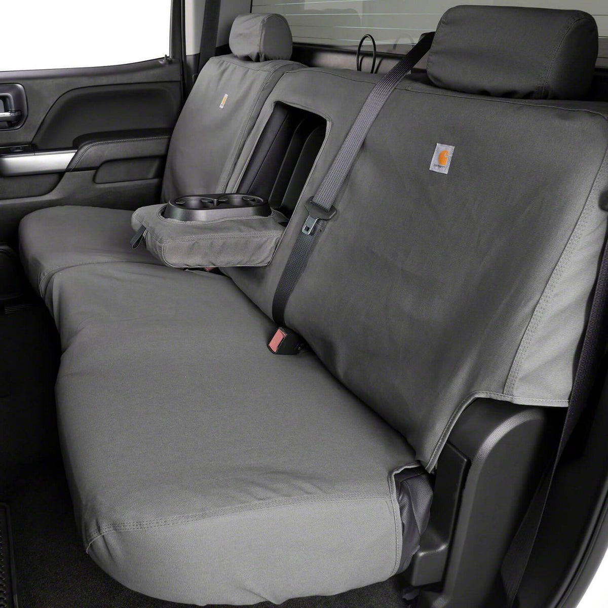 Covercraft Carhartt SeatSaver Seat Covers for 2014-2017 Cherokee 2nd Row Gravel - SSC8435CAGY