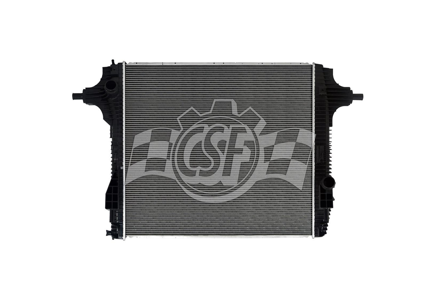 CSF 3947 aluminum and plastic radiator with transmission cooler for Ford F-250 and F-350 Super Duty trucks