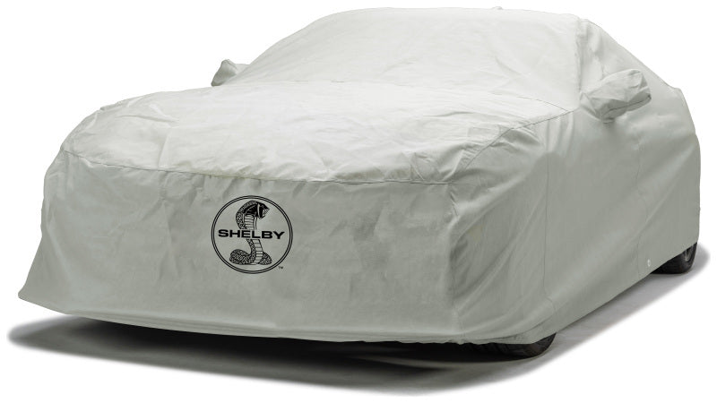 Covercraft 3-Layer Car Cover for 2007-2009 Ford Mustang - Snake Logo / Gray