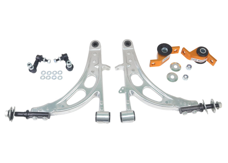 Whiteline 93-07 Subarau Impreza Front Lower Street Performance Alloy Control Arm Kit Whiteline