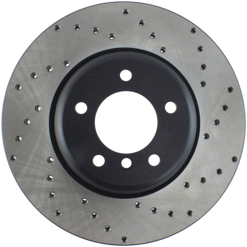 StopTech Sport Cross Drilled Brake Rotor - Front Right Stoptech