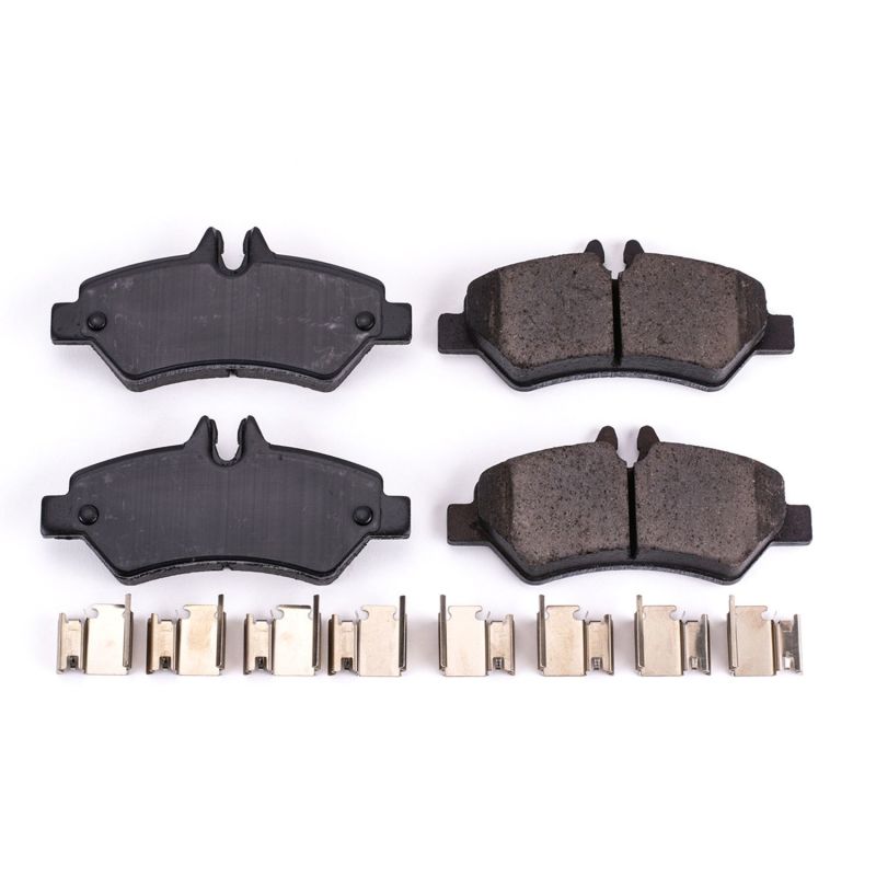 Power Stop 07-09 Dodge Sprinter 2500 Rear Z17 Evolution Ceramic Brake Pads w/Hardware PowerStop