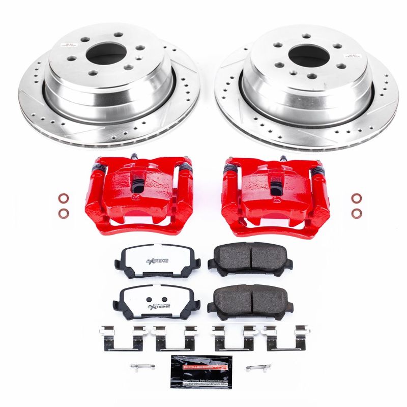 Power Stop 15-19 Chevrolet Colorado Rear Z36 Truck & Tow Brake Kit w/Calipers PowerStop