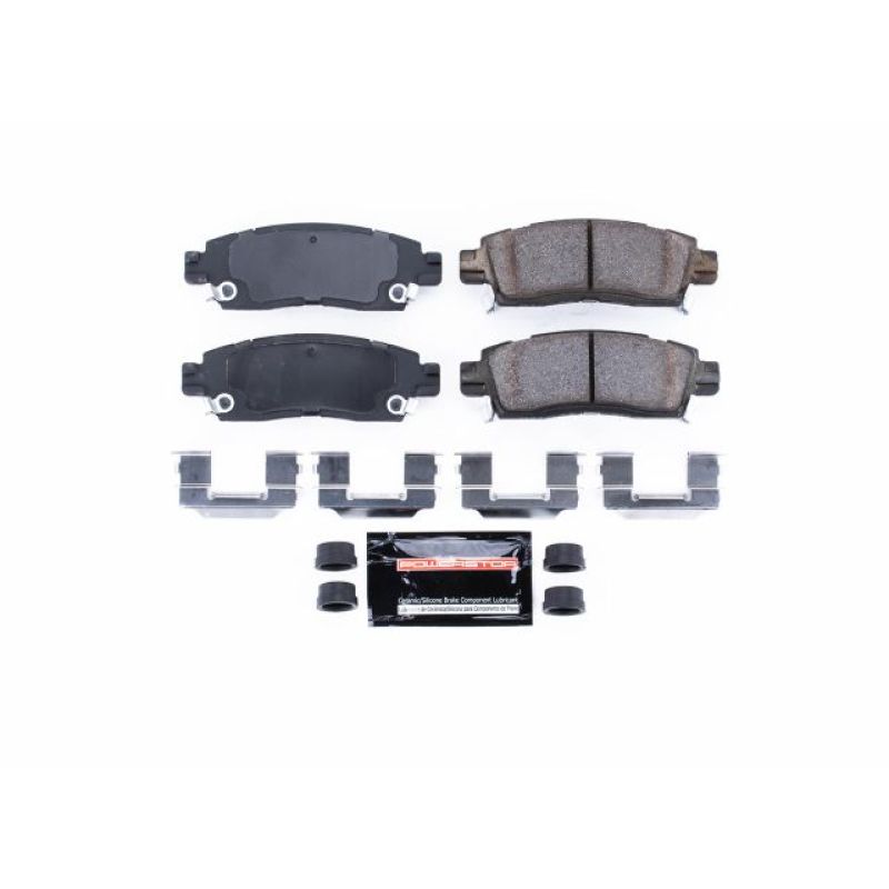 Power Stop 08-17 Buick Enclave Rear Z23 Evolution Sport Brake Pads w/Hardware PowerStop