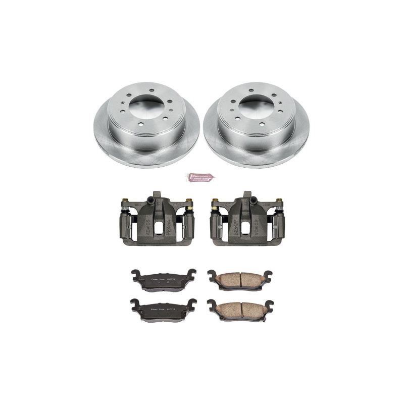 Power Stop 06-10 Hummer H3 Rear Autospecialty Brake Kit w/Calipers PowerStop
