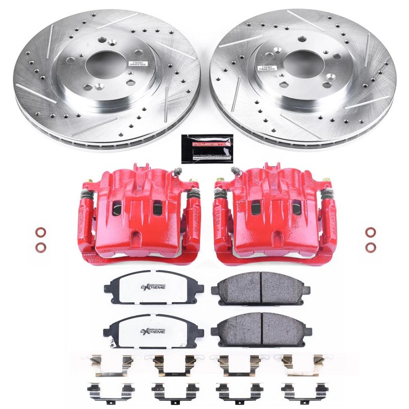 Power Stop 03-06 Acura MDX Front Z36 Truck & Tow Brake Kit w/Calipers PowerStop