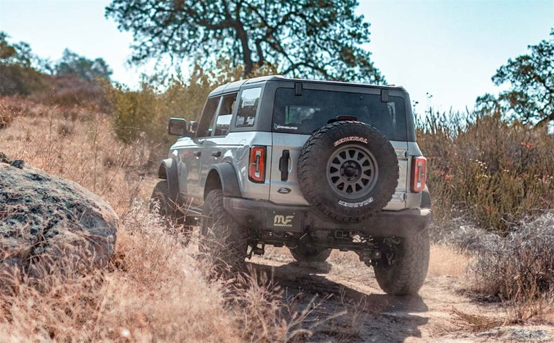 MagnaFlow 2021 Ford Bronco Overland Series Cat-Back Exhaust w/ Single Straight Driver Exit- No Tip Magnaflow