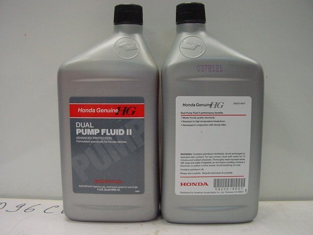 OEM HONDA Dual Pump Fluid II (08200-9007) X1