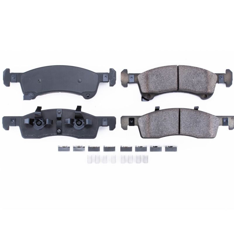 Power Stop 03-06 Ford Expedition Front Z17 Evolution Ceramic Brake Pads w/Hardware PowerStop
