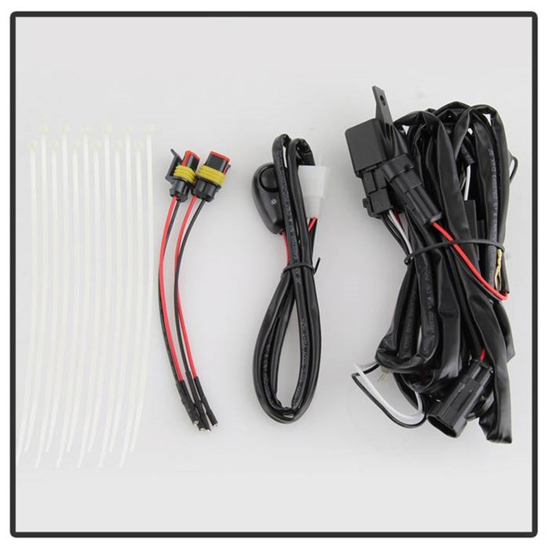 Spyder 16-18 Chevy Silverado 1500 OEM Style Full LED Fog Light w/Switch - Clear (FL-CSIL16-LED-C) SPYDER