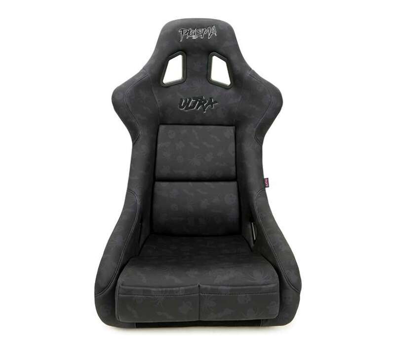 NRG Innovations PRISMA Spooky Fiberglass Bucket Seat - Large - Black / Orange – FRP-302BK-SPOOKY