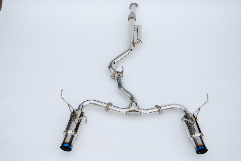 Invidia 2022+ Subaru WRX N1 Twin Outlet Single Layer Tip Cat-Back Exhaust Invidia