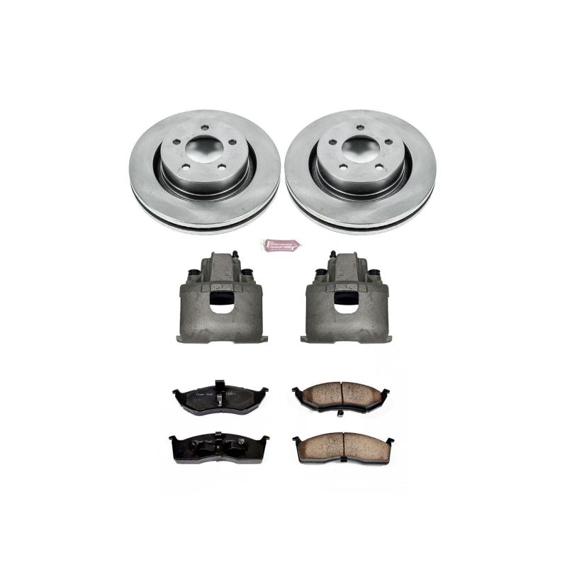 Power Stop 99-02 Chrysler 300M Front Autospecialty Brake Kit w/Calipers PowerStop