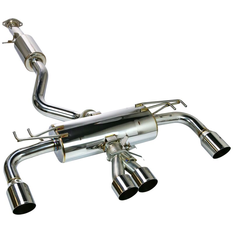 Remark 2023+ Toyota GR Corolla Elite Spec Quad Tip Catback Exhaust Remark