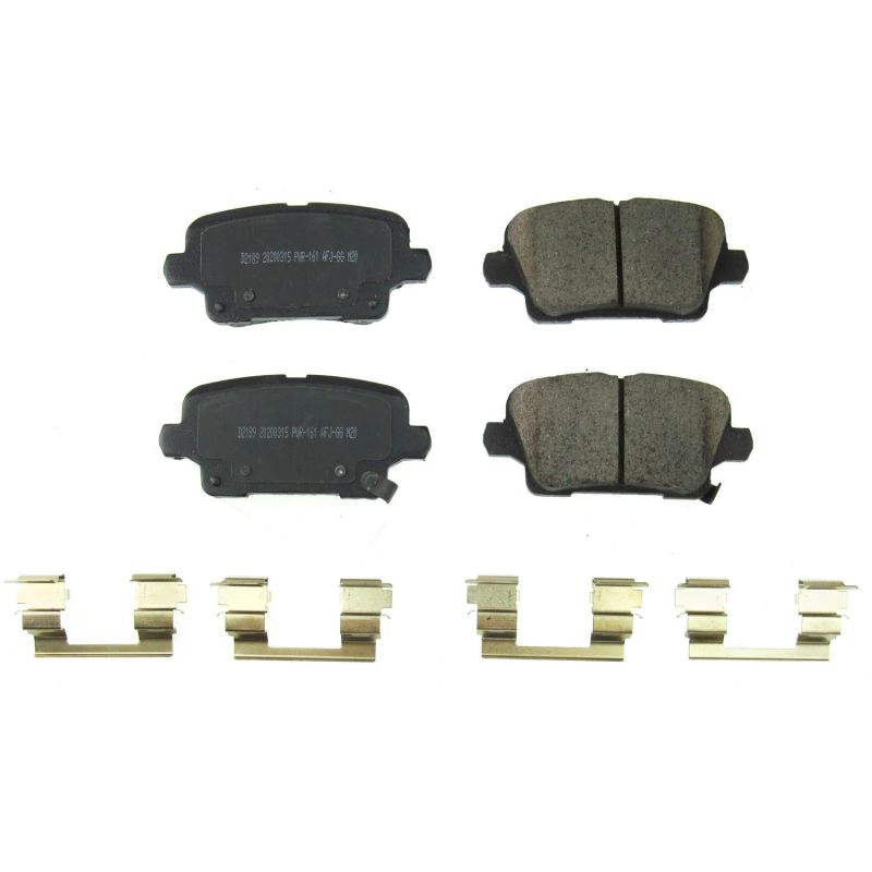 Power Stop 2019 Buick Regal Sportback Rear Z17 Evolution Ceramic Brake Pads w/Hardware PowerStop