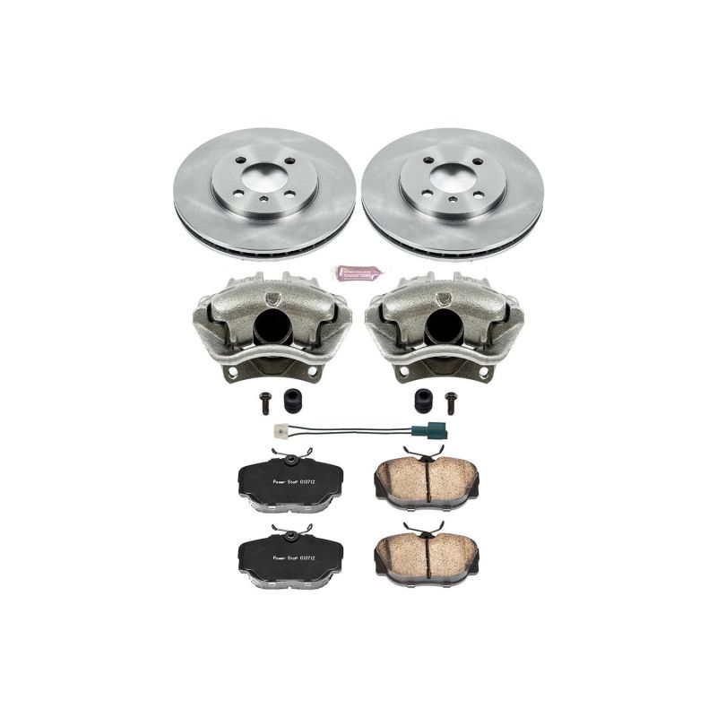 Power Stop 91-92 BMW 318i Front Autospecialty Brake Kit w/Calipers PowerStop