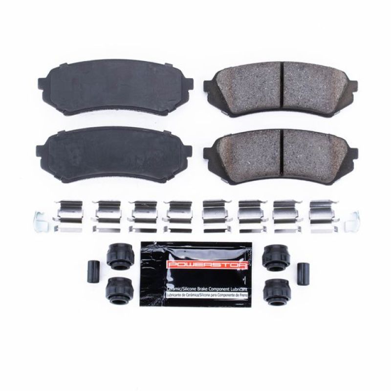 Power Stop 98-07 Lexus LX470 Rear Z23 Evolution Sport Brake Pads w/Hardware PowerStop
